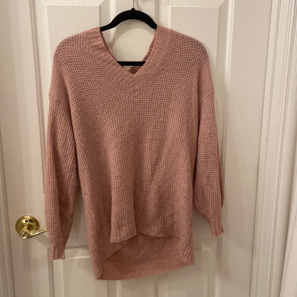 american eagle over sized sweater